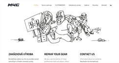 Desktop Screenshot of m4ghockey.com